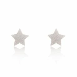 Linda Tahija Accessories Star St Silver Stud Earring