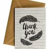 Little Difference Thank You Feathers Greeting Card Gifts For Her