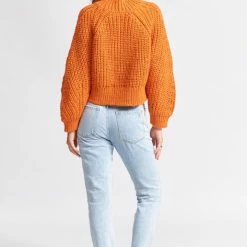We Are The Others The Chunky Orange Knit Fashion