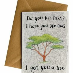 Little Difference Gifts For Her I Got You A Tree Greeting Card