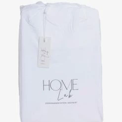 Home Lab Cushion, Throws & Linen 100% Stonewashed Cotton Bed Skirt Queen White