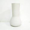 NED Collections Freddie White Stone Vase