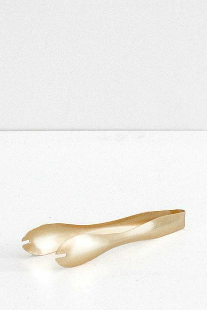 Nel Lusso Cariso Large Gold Serving Tong