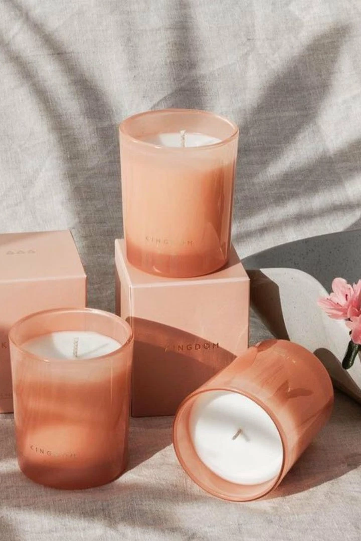 Kingdom Nude Series Luxury Soy Candle Lychee + Black Orchid 120g