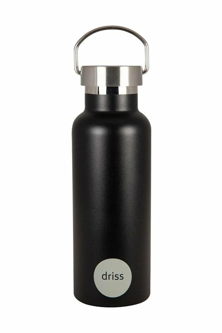 Porter Green Stainless Steel Trondheim Black Grey Drink Bottle Gifts For Her