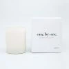 One By One Vanilla + Caramel 140g White Candle Home & Beauty
