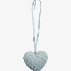 Alison's Acquisitions Rose Heart White Small 4cm