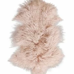 Mulberi Meru Tibetan Blush Pink Lamb Skin 60x90cm
