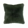 Baya Pele Seaweed Faux Fur Cushion 45x45cm