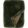 Baya Pele Seaweed Faux Fur Throw 125x150cm Cushion, Throws & Linen