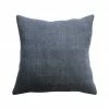 Mulberi Cushion, Throws & Linen Indira Linen Cushion With Feather Inner French Navy 55x55cm