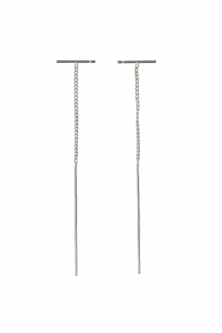 Pilgrim Brielle Small Bar Thread Earring