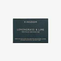 Kingdom Hand + Body Bar Lemongrass + Lime 130g