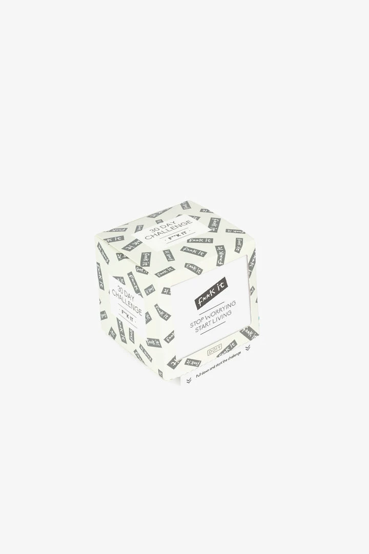 Doiy Home & Beauty 30 Day Challenge Cards F**k It