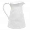French Country Large White Pitcher Primitif Table & Kitchen