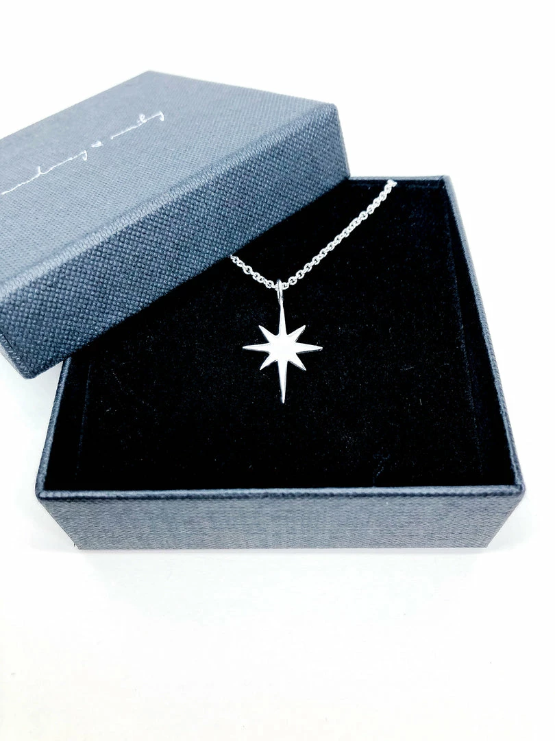 Audrey Loves Ruby Accessories Starburst Necklace