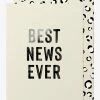 Made Paper Co Gifts For Her Best News Ever Ivory Greeting Card