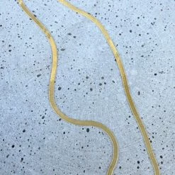 Silver Linings Axel Snake Chain Gold Necklace Accessories