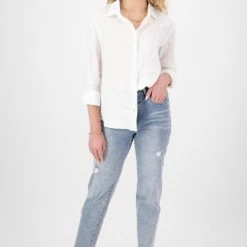 Ivy + Jack Ultimate White Linen Shirt