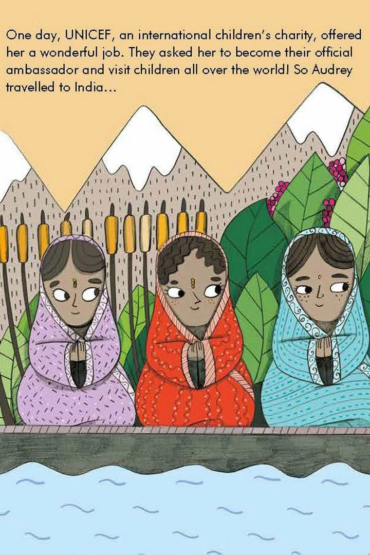 Flying Kiwi Audrey Hepburn Little People Big Dreams Books