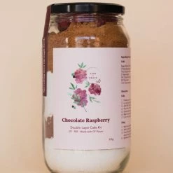 Sage + Grace Chocolate Raspberry Cake Making Kit Eat & Drink