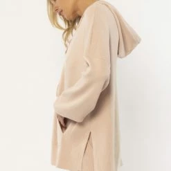 Amuse Society Maxwell Mushroom Knit Hoodie Fashion