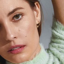 Pilgrim Sophia Heart Sleeper Stud Earrings Gold