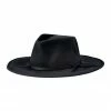 Brixton Joanna Packable Black Felt Hat