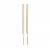 Pilgrim Accessories Tahoe Thread Bar Earrings Gold