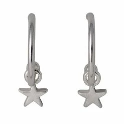 Pilgrim Ava Hoop Star Earring