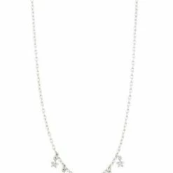 Pilgrim Accessories Regina Seven Mini Stars Silver Pendant Necklace