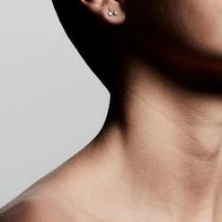 Pilgrim Regina Mini Star Stud Silver Earrings Two Pack Accessories