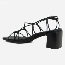 Caverley Magnolia Multi Strappy Black Heel Accessories