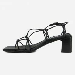 Caverley Magnolia Multi Strappy Black Heel Accessories