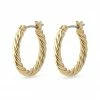 Pilgrim Accessories Cece Twisted Ring Earring