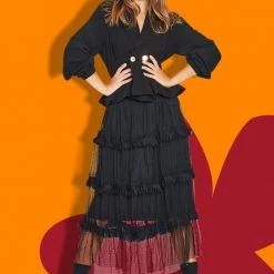 Coop Fashion How Tulle Am I Black Tulle Tiered Skirt