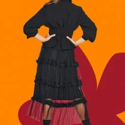 Coop Fashion How Tulle Am I Black Tulle Tiered Skirt