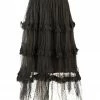 Coop Fashion How Tulle Am I Black Tulle Tiered Skirt