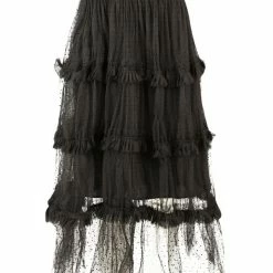 Coop Fashion How Tulle Am I Black Tulle Tiered Skirt
