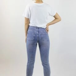 Among The Brave Stella Light Blue Slim Leg Denim Jean