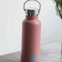Porter Green Gifts For Her Stainless Steel Malmo Rose Grey Drink Bottle