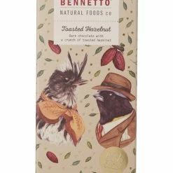 Bennetto Home & Beauty Fairtrade Chocolate Toasted Hazelnut (Stone) 100gm