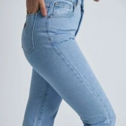 Abrand Jeans Fashion A 94 High Slim Walk Away Pale Blue Denim Jean