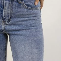 Among The Brave Stella Light Blue Slim Leg Denim Jean