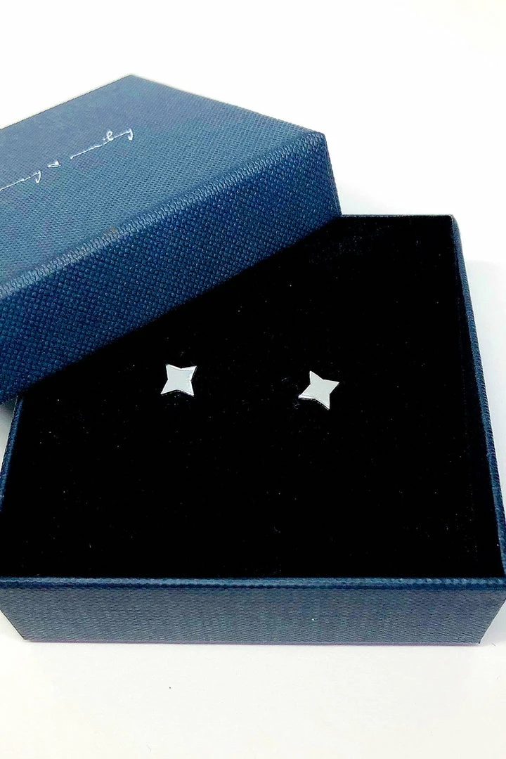 Audrey Loves Ruby Accessories Star Stud Earring