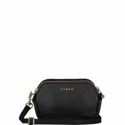 Saben Accessories Odile Black Rectangle Shoulder Bag