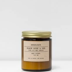 Amberjack Black Rose 150gm Candle