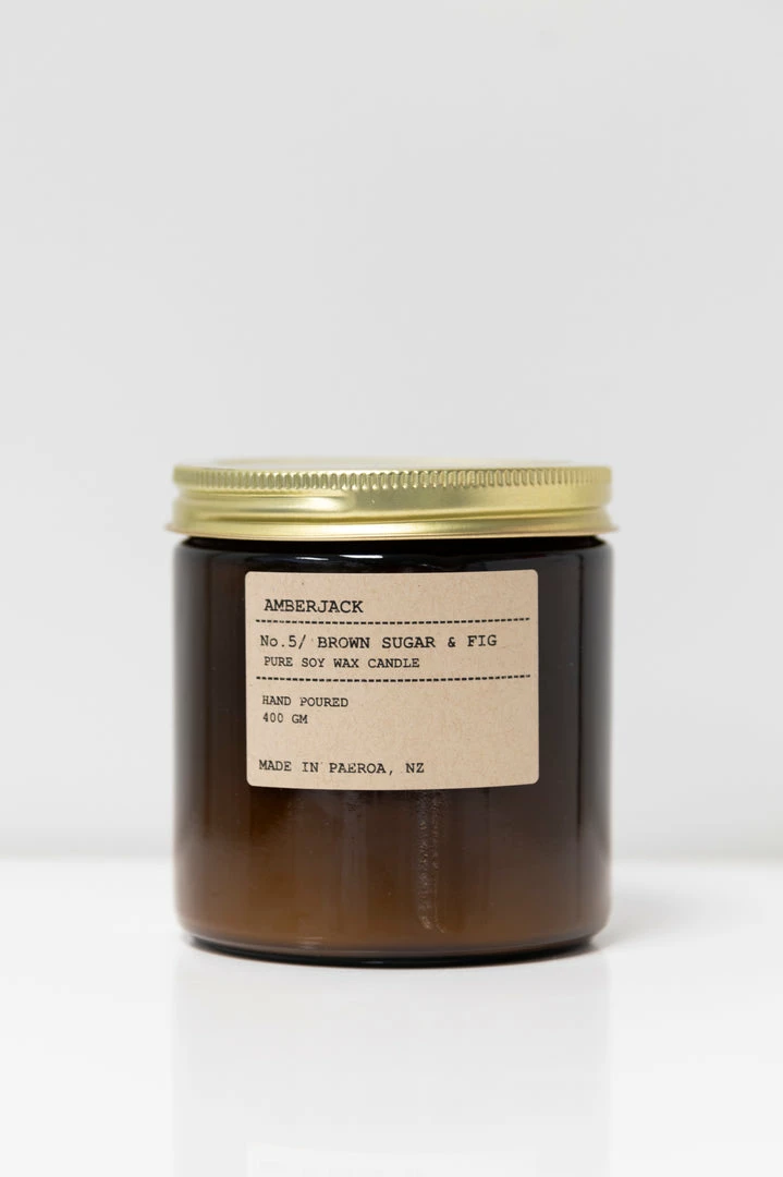 Amberjack Home Fragrance Brown Sugar + Fig 400gm Candle