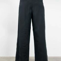 Among The Brave Fashion City Black Rayon Flat Front Pant