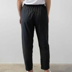 Among The Brave New Love Black Drawstring Drapey Cuffed Pant Fashion